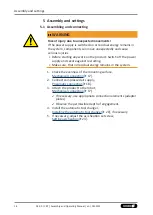 Preview for 16 page of SCHUNK CRT Assembly And Operating Manual