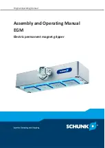 SCHUNK EGM B-L-30-1x2 Assembly And Operating Manual preview