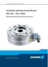 Preview for 1 page of SCHUNK ERS135 Assembly And Operating Manual