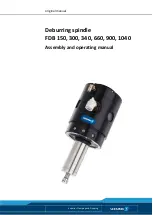 SCHUNK FDB 1040 Assembly And Operating Manual предпросмотр