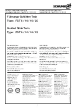 SCHUNK FST 10 Assembly And Operating Manual preview