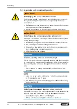 Preview for 22 page of SCHUNK FTR-AXIA Assembly And Operating Manual