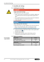 Preview for 12 page of SCHUNK FTR-AXIA Commissioning Instructions