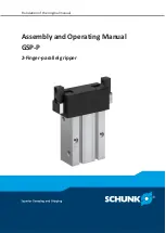 SCHUNK GSP-P 08 Assembly And Operating Manual preview