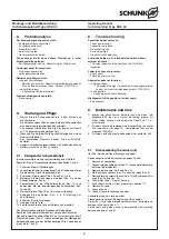 Preview for 6 page of SCHUNK HSK 40 Operating Manual