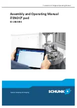 Preview for 1 page of SCHUNK iTENDO2 pad Assembly And Operating Manual