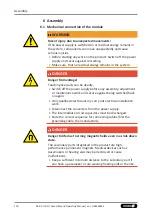 Preview for 100 page of SCHUNK LDN G Series Assembly And Operating Manual