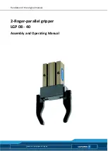 SCHUNK LGP 08 - 40 Assembly And Operating Manual предпросмотр