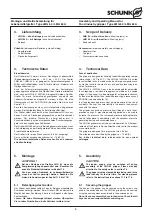 Предварительный просмотр 5 страницы SCHUNK LMG 64 Assembly And Operating Manual