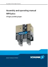 Preview for 1 page of SCHUNK MPG-plus 10 Assembly And Operating Manual