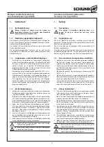 Preview for 3 page of SCHUNK OSE 34 Assembly And Operating Manual