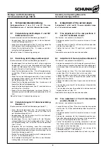 Preview for 8 page of SCHUNK OSE 40 Assembly And Operating Manual