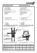 Предварительный просмотр 5 страницы SCHUNK PGF Assembly And Operating Manual