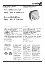 Preview for 1 page of SCHUNK PSK 16 Assembly And Operating Manual