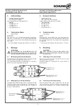 Preview for 5 page of SCHUNK PSK 16 Assembly And Operating Manual