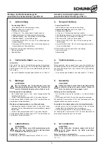 Предварительный просмотр 5 страницы SCHUNK PSK 22/1 Assembly And Operating Manual