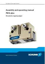 SCHUNK PWG-plus 100 Assembly And Operating Manual preview