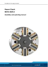 SCHUNK ROTA NCR-A 1000 Assembly And Operating Manual preview
