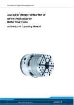 SCHUNK ROTA THWvario Assembly And Operating Manual preview