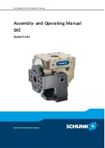 Предварительный просмотр 1 страницы SCHUNK SKE 18 Assembly And Operating Manual