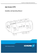 SCHUNK SPK 140 Assembly And Operating Manual preview