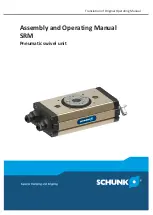 SCHUNK SRM 10 Assembly And Operating Manual preview