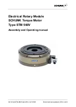 Preview for 1 page of SCHUNK STM 560V Series Assembly And Operating Manual