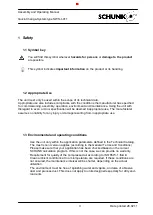 Предварительный просмотр 3 страницы SCHUNK SWS-I-011 Assembly And Operating Manual