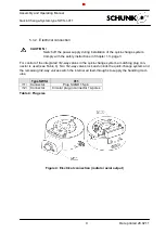 Предварительный просмотр 9 страницы SCHUNK SWS-I-011 Assembly And Operating Manual