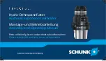 Preview for 1 page of SCHUNK TENDO E compact CAT40 Assembly And Operating Manual