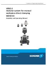 SCHUNK VERO-S WDM-5X Assembly And Operating Manual preview