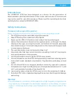 Preview for 3 page of schwa-medico SPORECUP XTR2 Operating Manual