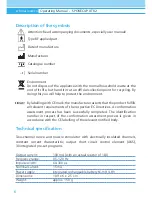 Preview for 6 page of schwa-medico SPORECUP XTR2 Operating Manual