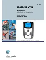 schwa-medico SPORECUP XTR4 Instruction Manual preview