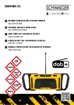 Предварительный просмотр 1 страницы Schwaiger 4004005030822 Operation And Safety Instructions