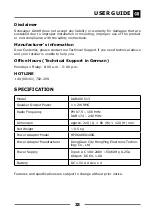 Preview for 33 page of Schwaiger DAB 400 Operating And Safety Instructions Manual