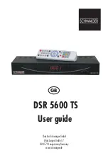 Schwaiger DSR 5600 TS User Manual preview