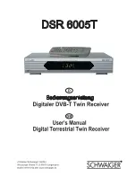 Schwaiger DSR 6005T User Manual preview