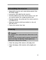 Предварительный просмотр 65 страницы Schwaiger DSR 6020 Operating Manual