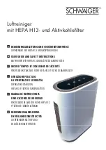 Preview for 1 page of Schwaiger HEPA H13 User Manual And Safety Instructions