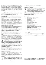 Preview for 4 page of Schwaiger IPK124 Operating Instructions