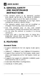 Preview for 12 page of Schwaiger NWSW5 Operating And Safety Instructions Manual