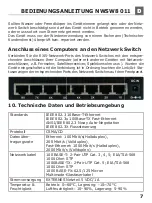 Preview for 7 page of Schwaiger NWSW8 Operating And Safety Instructions Manual