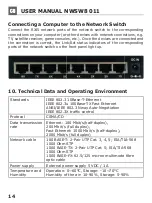 Preview for 14 page of Schwaiger NWSW8 Operating And Safety Instructions Manual