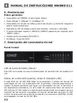 Preview for 32 page of Schwaiger NWSW8 Operating And Safety Instructions Manual