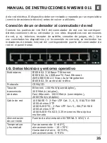 Preview for 35 page of Schwaiger NWSW8 Operating And Safety Instructions Manual