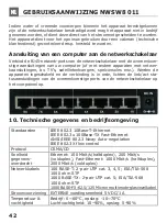 Preview for 42 page of Schwaiger NWSW8 Operating And Safety Instructions Manual