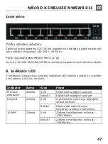 Preview for 47 page of Schwaiger NWSW8 Operating And Safety Instructions Manual