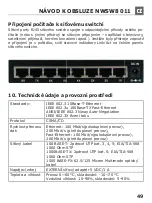 Preview for 49 page of Schwaiger NWSW8 Operating And Safety Instructions Manual