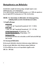 Preview for 2 page of Schwaiger Sew5 a Series Installation Information